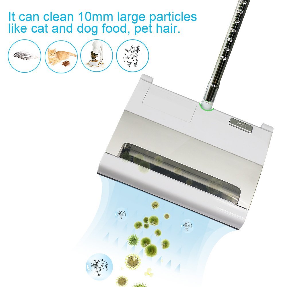 Cordless Upright Carpet Vacuum Cleaner Portable Bagless Vac with