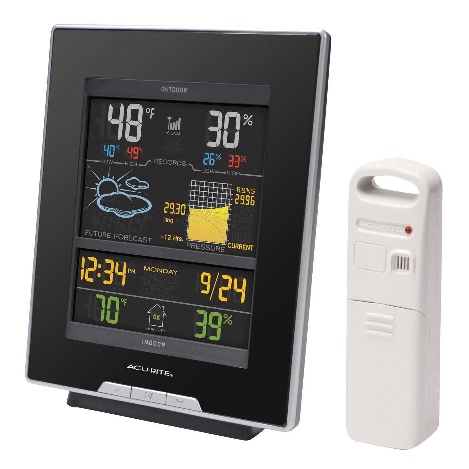 AcuRite 02008A1 Color Weather Station with Forecast, Temperature