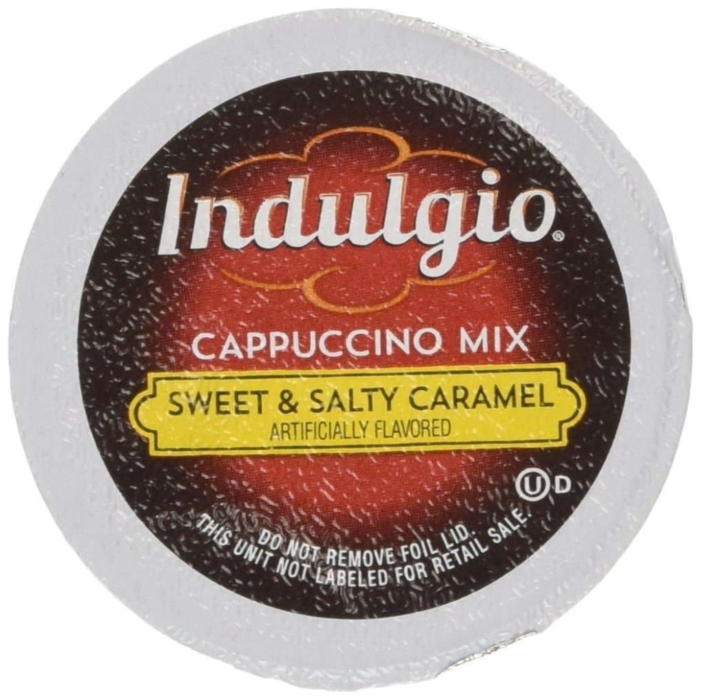 Indulgio French Vanilla Cappuccino Single Serve Kcup, 42 Count
