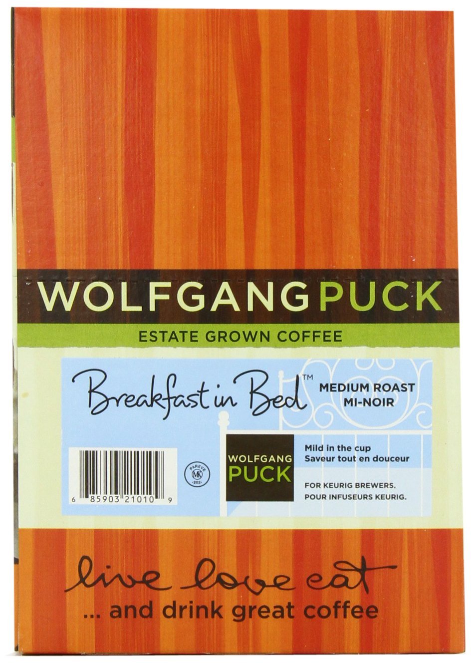 Wolfgang Puck Coffee, Jamaican Me Crazy, KCups for Keurig Brewers, 24