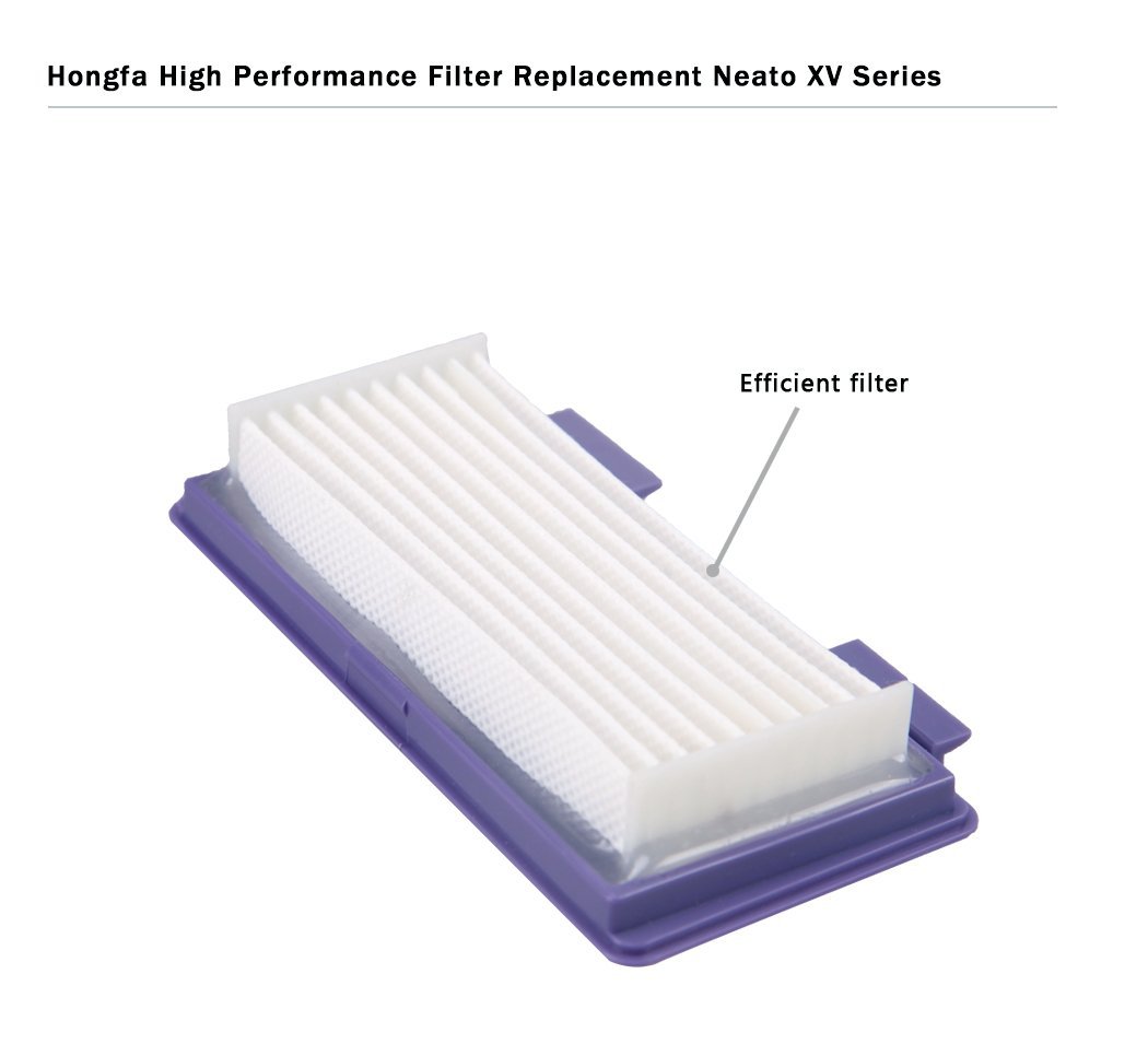 Hongfa Vacuum Cleaner Filter for Neato Robotic Pet and Allergy Filter