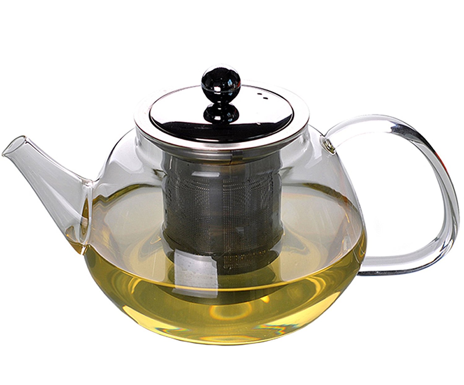 Xiazhi Hightemperature Glass Teapot with Infuser,Glass Water Kettle