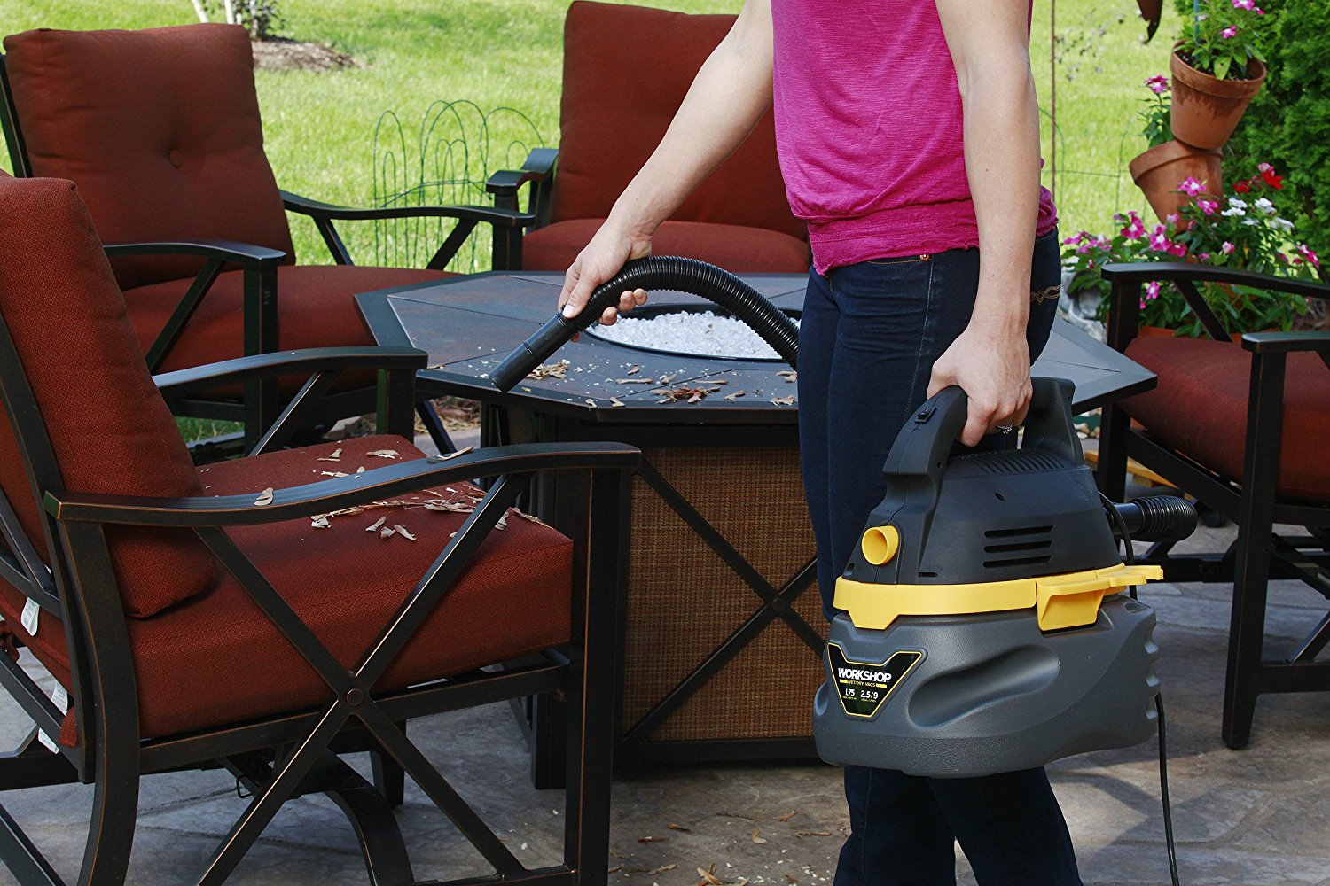 Wet Dry Vac WS0250VA Compact, Portable Wet Dry Vacuum Cleaner