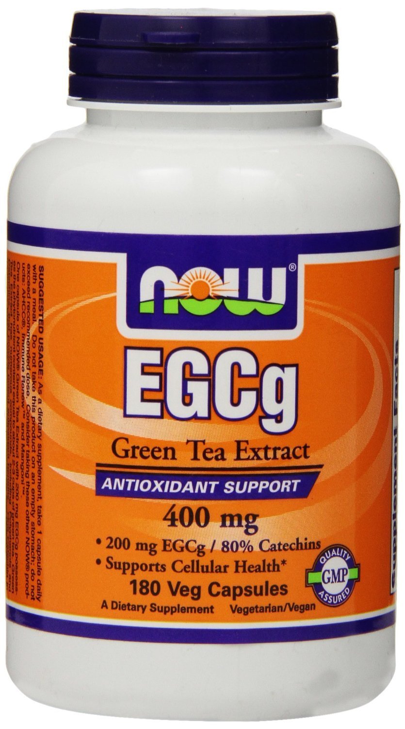 NOW Foods EGCg Green Tea Extract ,400mg, 90 Vcaps N14 free image download