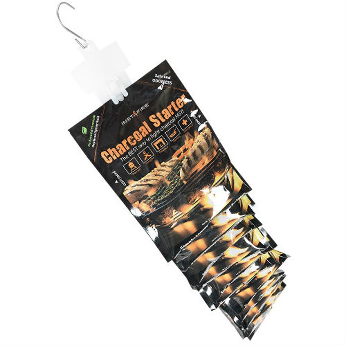 InstaFire Granulated Single Use Charcoal Briquette Starter Pouch (12 Pack) free image download