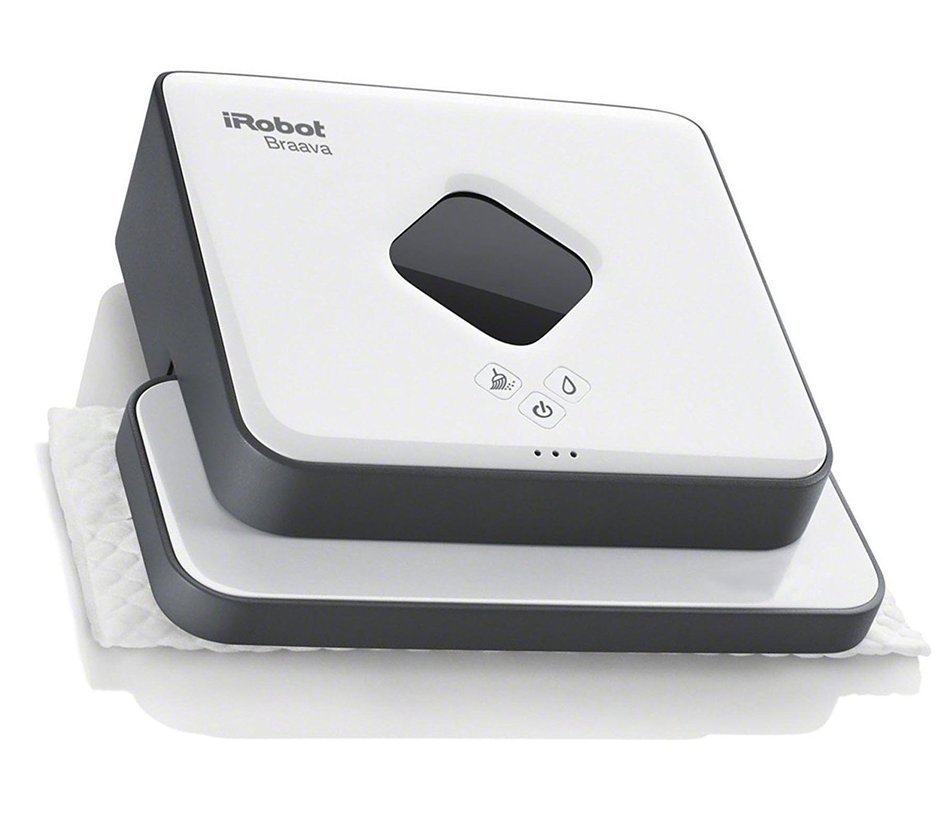 IRobot Braava 375t Floor Mopping Sweeping Cleaning Robot w/ MicroFiber