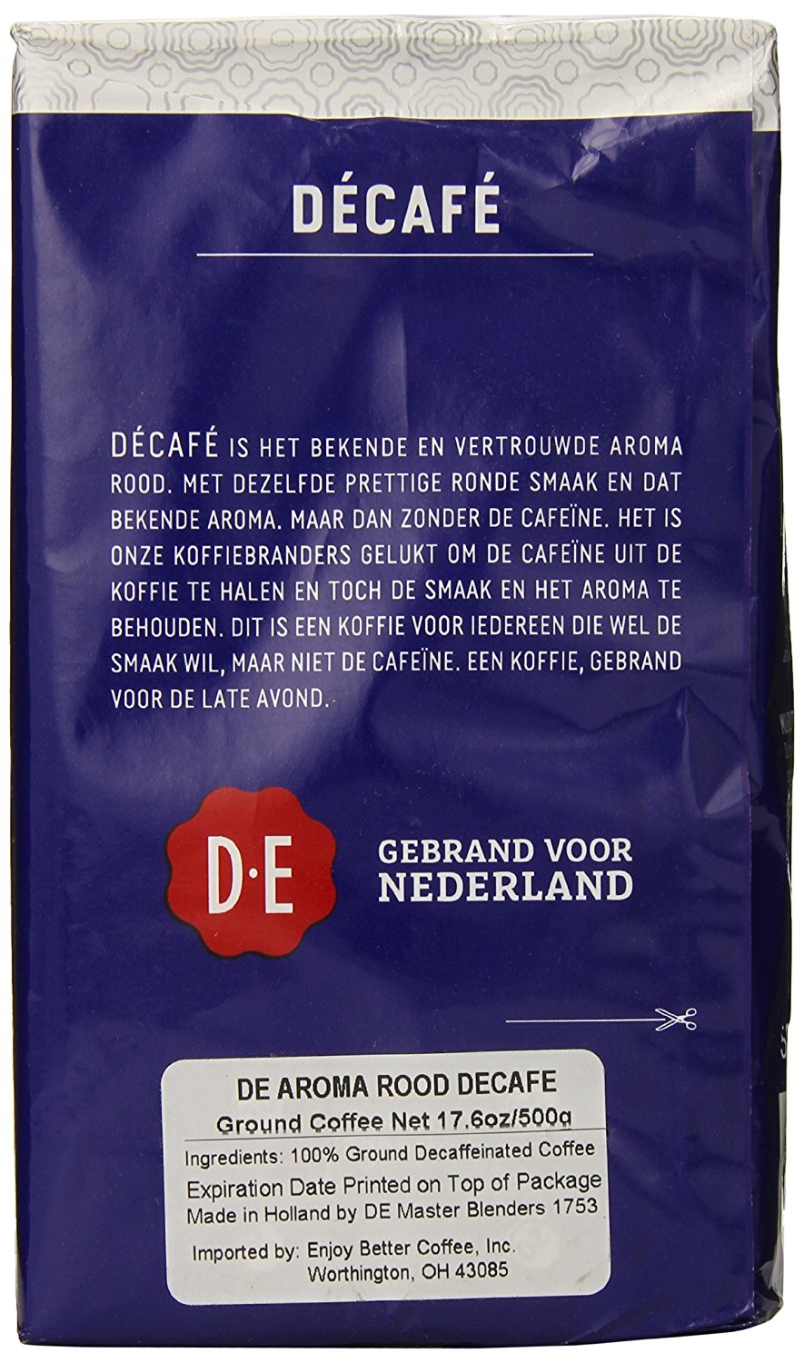 Douwe Egberts Aroma Rood Decaf Coffee, 17.6 Ounce N4 free image download