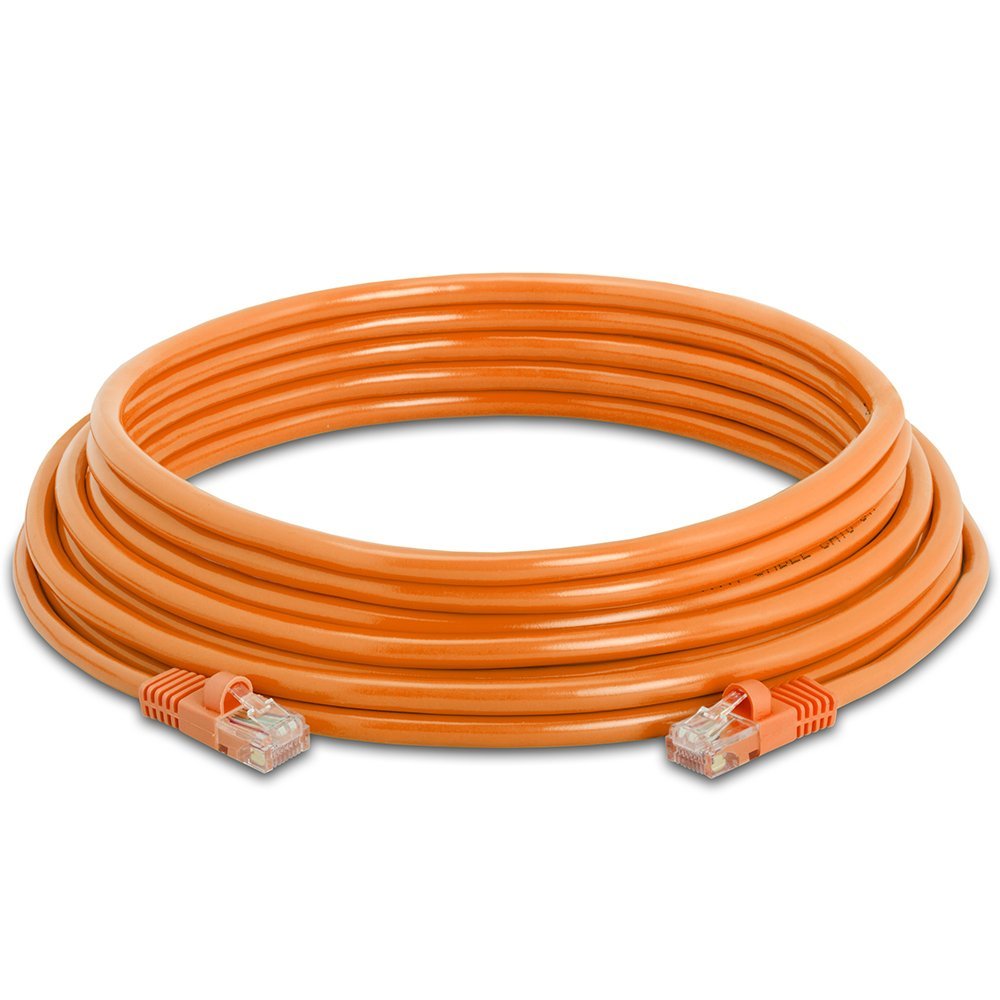 Cmple RJ45 CAT5 CAT5E LAN NETWORK CABLE 75 FT White N12