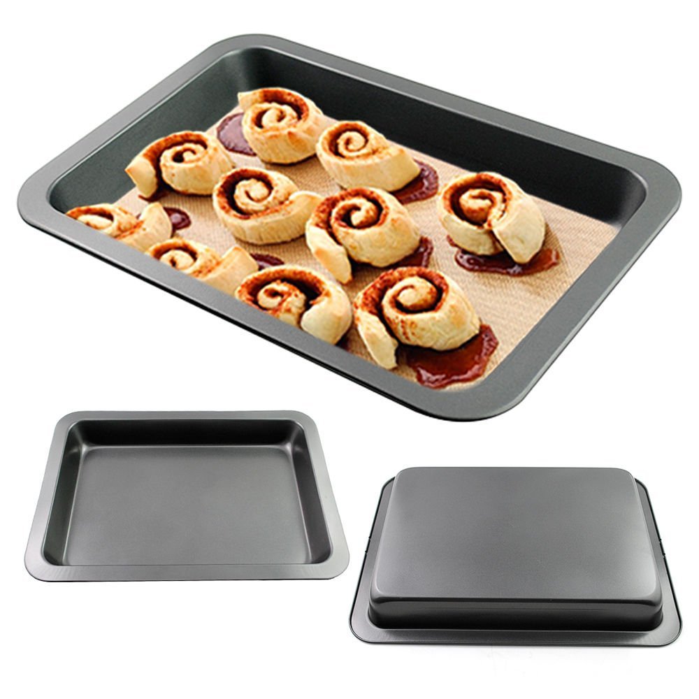 1pcs Jelly Roll Pans Bakeware Stainless Steel Baking Pan Bakeware Non
