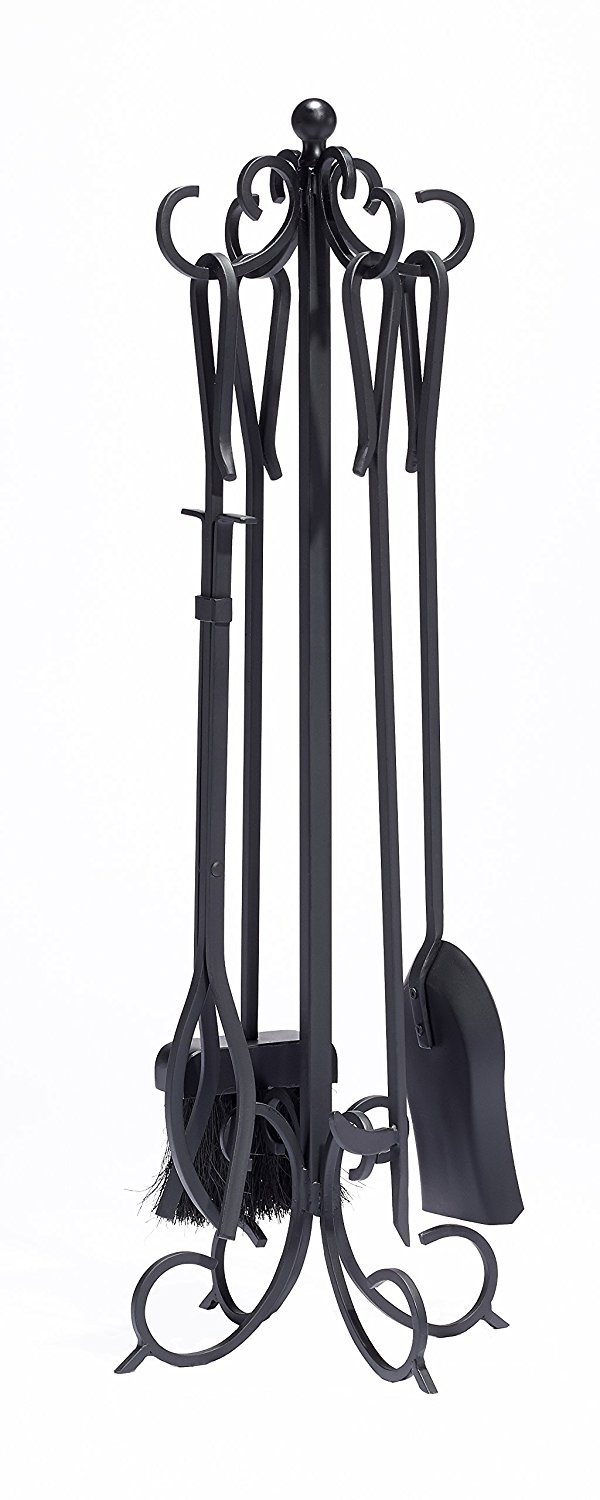 Pleasant Hearth 5Piece Lewis Fireplace Toolset free image download