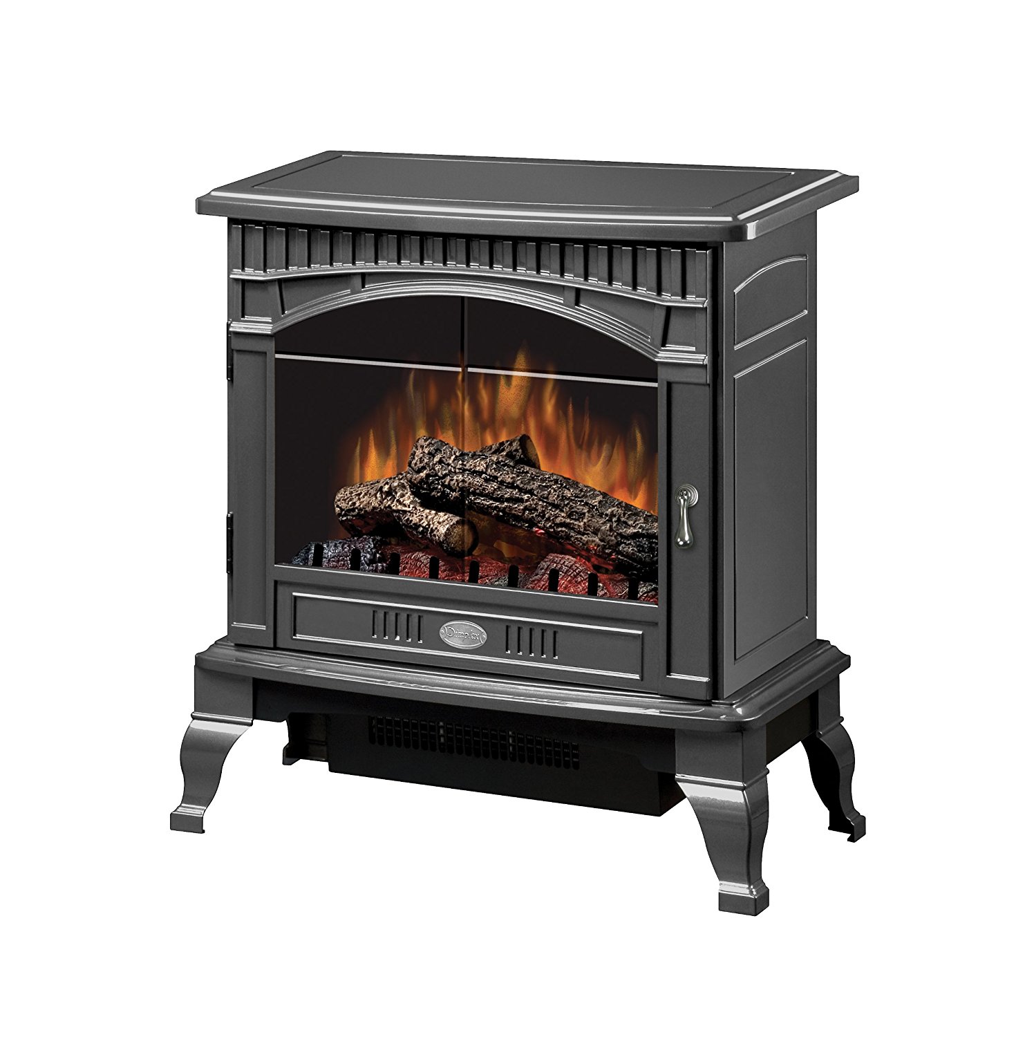 Dimplex DS5629GP Traditional Electric Stove, Glossy Pewter free image