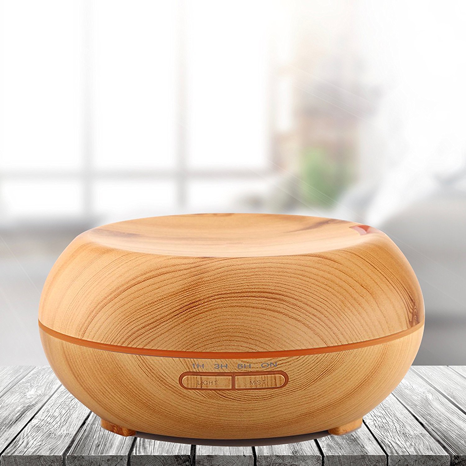 New 2016 Modern Zen House 200 ml Essential Oil Diffuser, Ultrasonic
