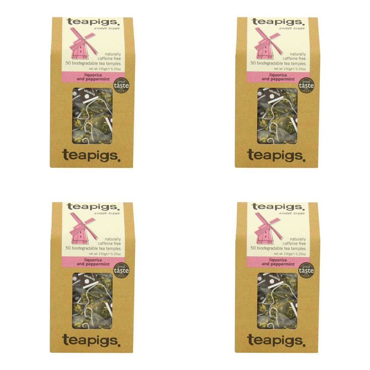 Teapigs Liquorice and Mint Tea Temples (50 Bags) N5 free image download