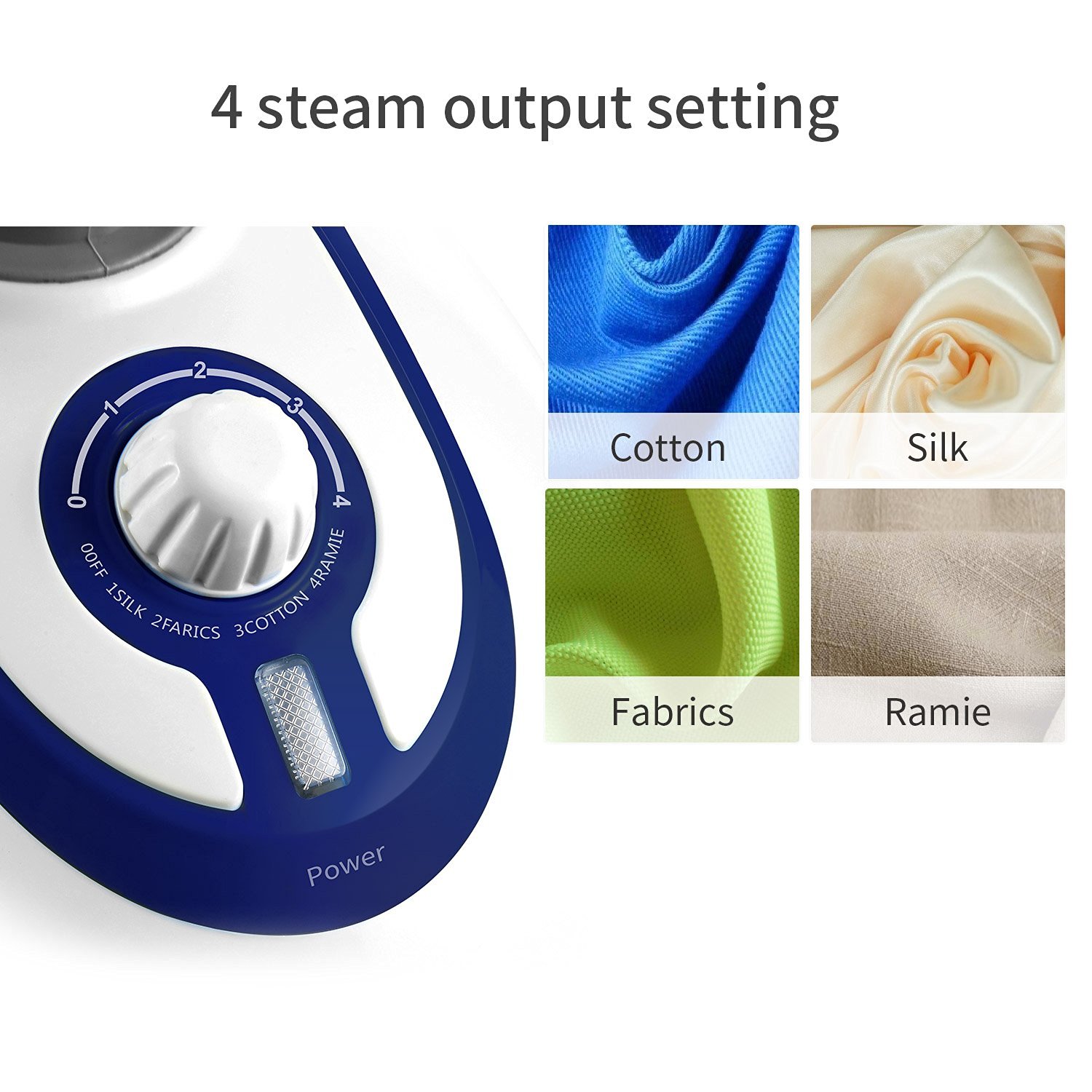Summer Promotion Kazoo 1500 ml Professional Garment Clothes Fabric Steamer Portable Wrinkle