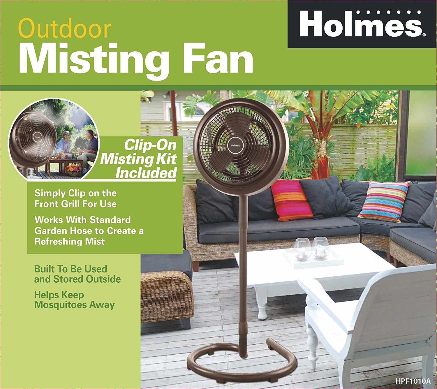 Holmes HPF1010ANM Outdoor Misting Fan free image download