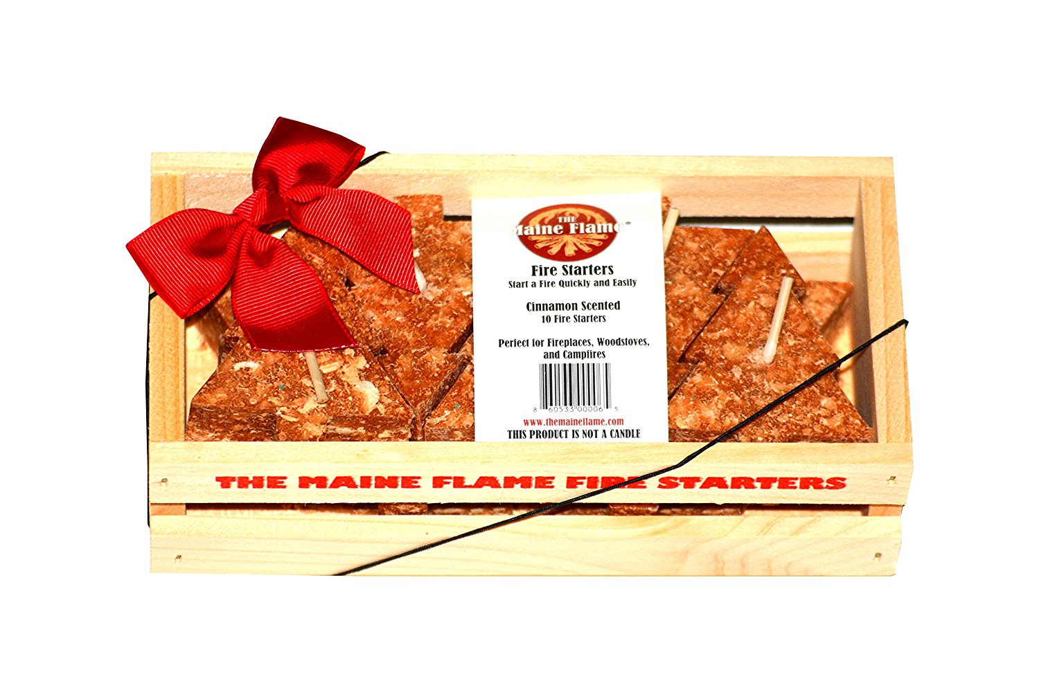 Maine Flame 10 Count MF10C Cinnamon Fire Starter N3 free image download