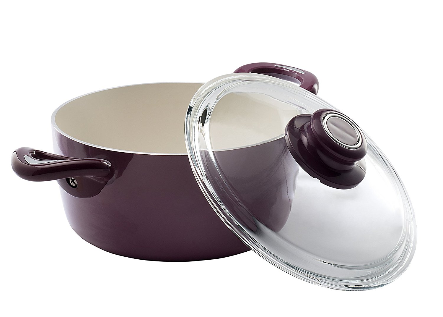 Essenso Ecotouch Lazio EnamelCoated Dutch Oven with Nonstick Ceramic