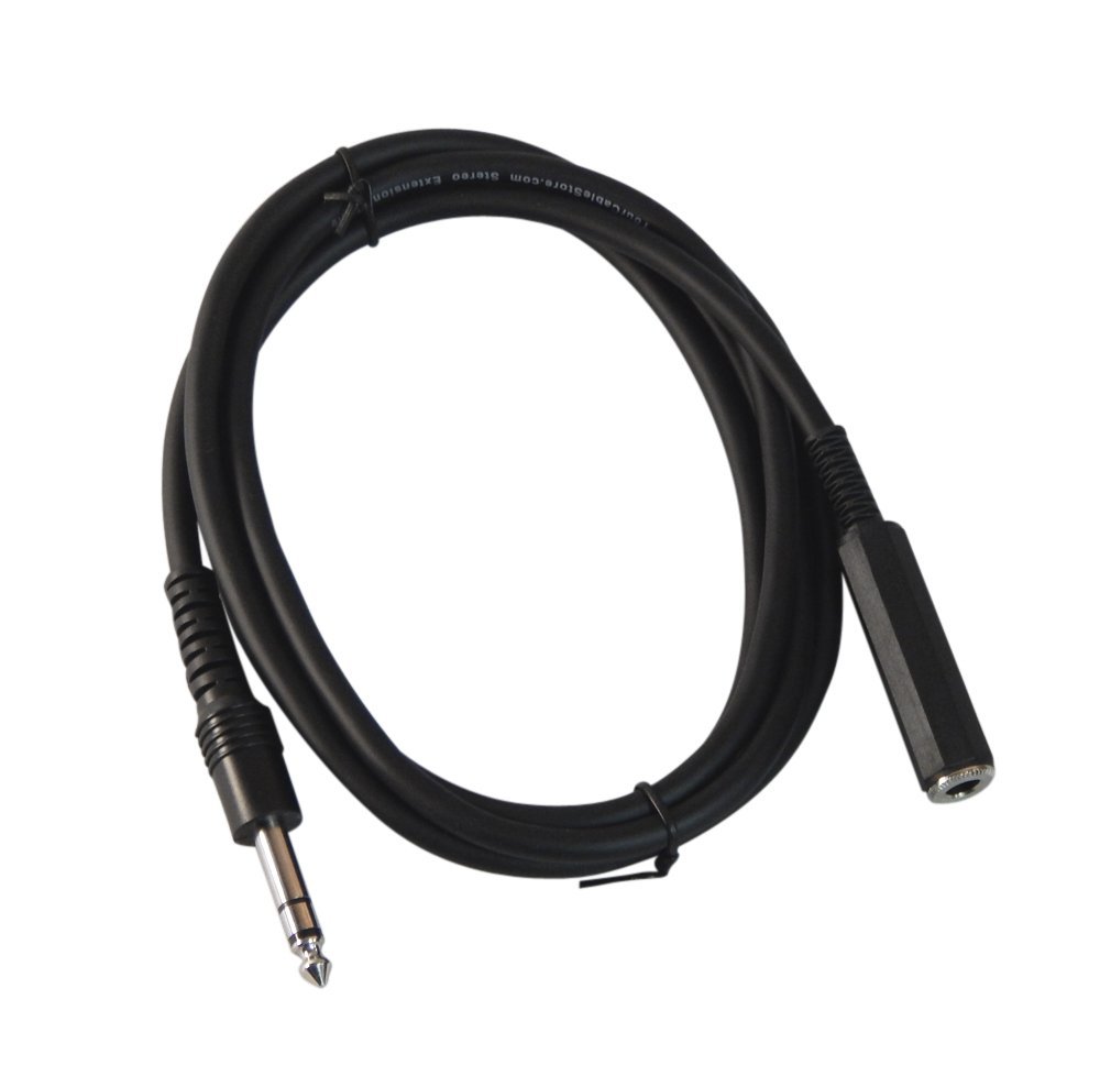 Your Cable Store 50 Foot 1/4" (6.3mm) Stereo Headphone Extension Cable