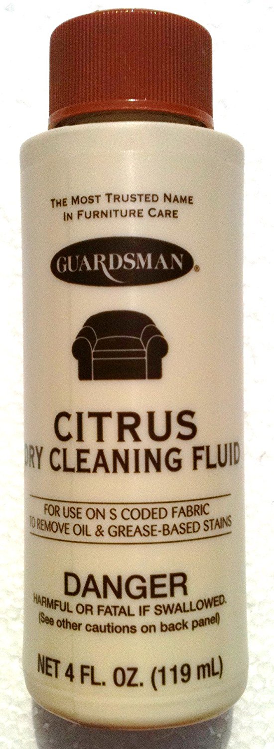 Citrus GUARDSMAN Fabric, Carpet & Upolstery DRY CLEANING Fluid OIL