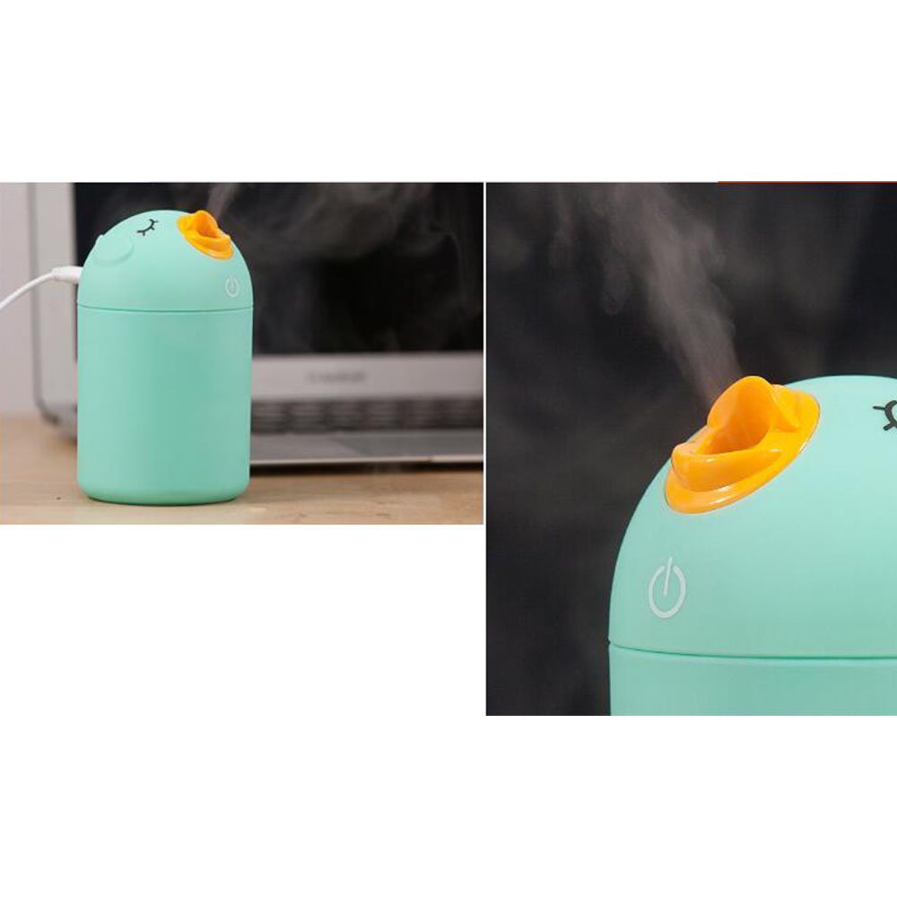 WuKong Ultrasonic Health & Baby Care Single Room Humidifiers with 180ML Water Tank,Bird Shape