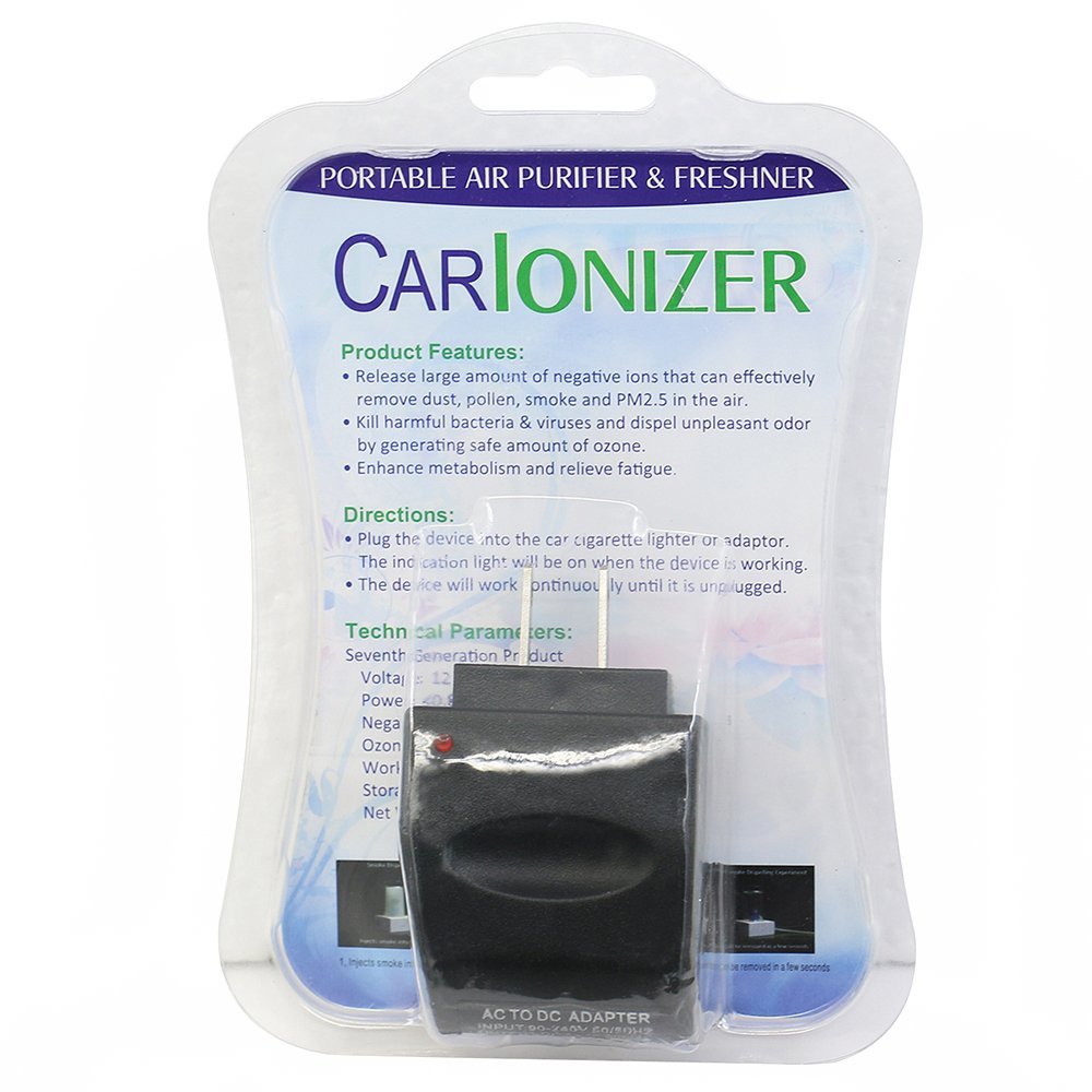 Bluelans Car Air Purifier Home 12v Adapter, Cigarette Smoke Remover