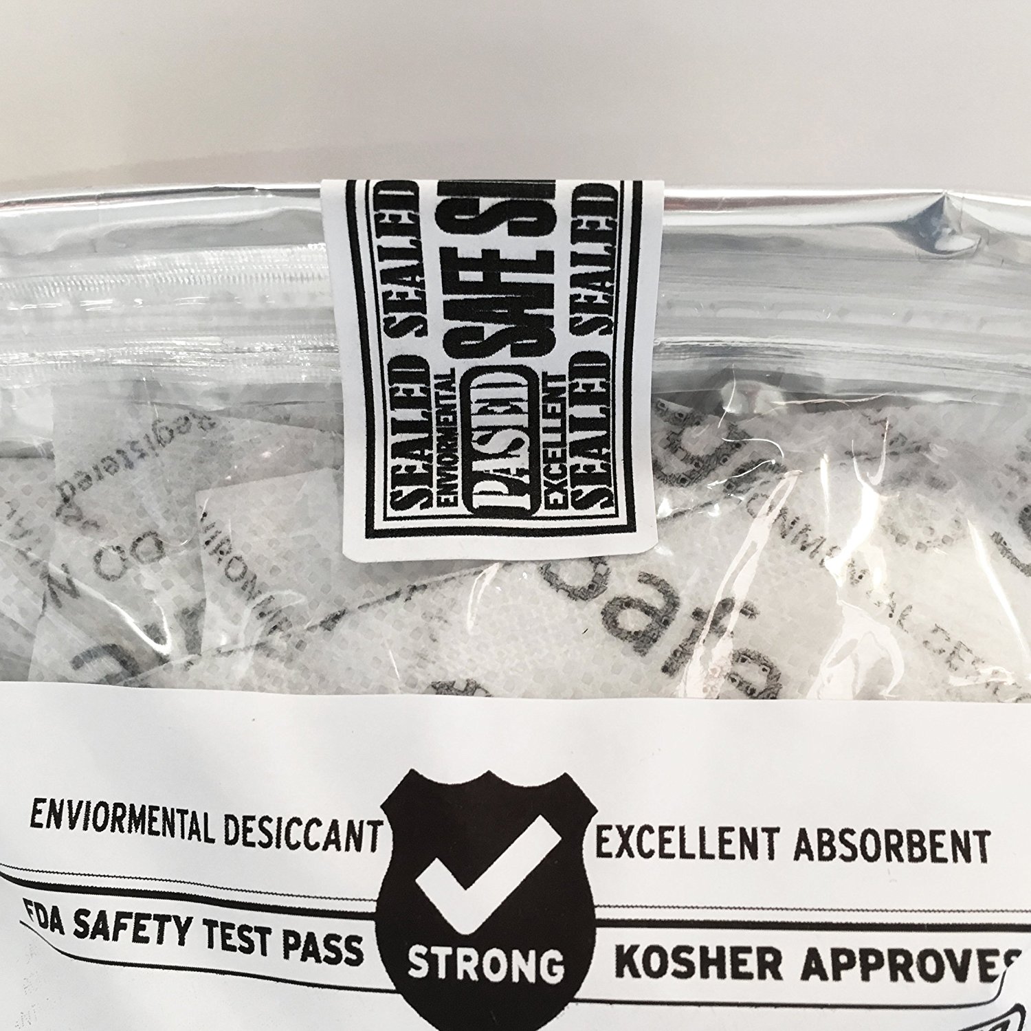 Safe SilicaGel Safe & Strong Silica Gel packets Desiccants