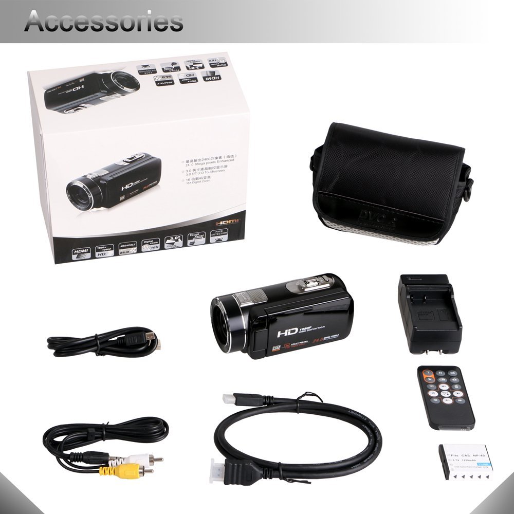 Camcorders, Besteker Portable Digital Video Camcorder HD Max 20.0 MP
