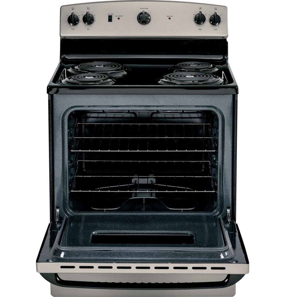 GE GIDDS632101 30" 5 cu. ft. FreeStanding Electric Range, Silver free image download