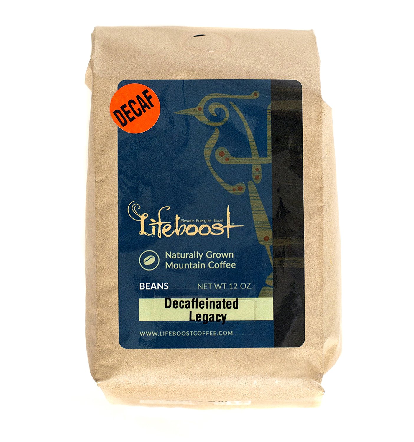 Lifeboost Nicaragua Coffee Beans, 12 oz (Bean Dark Roast) N10 free