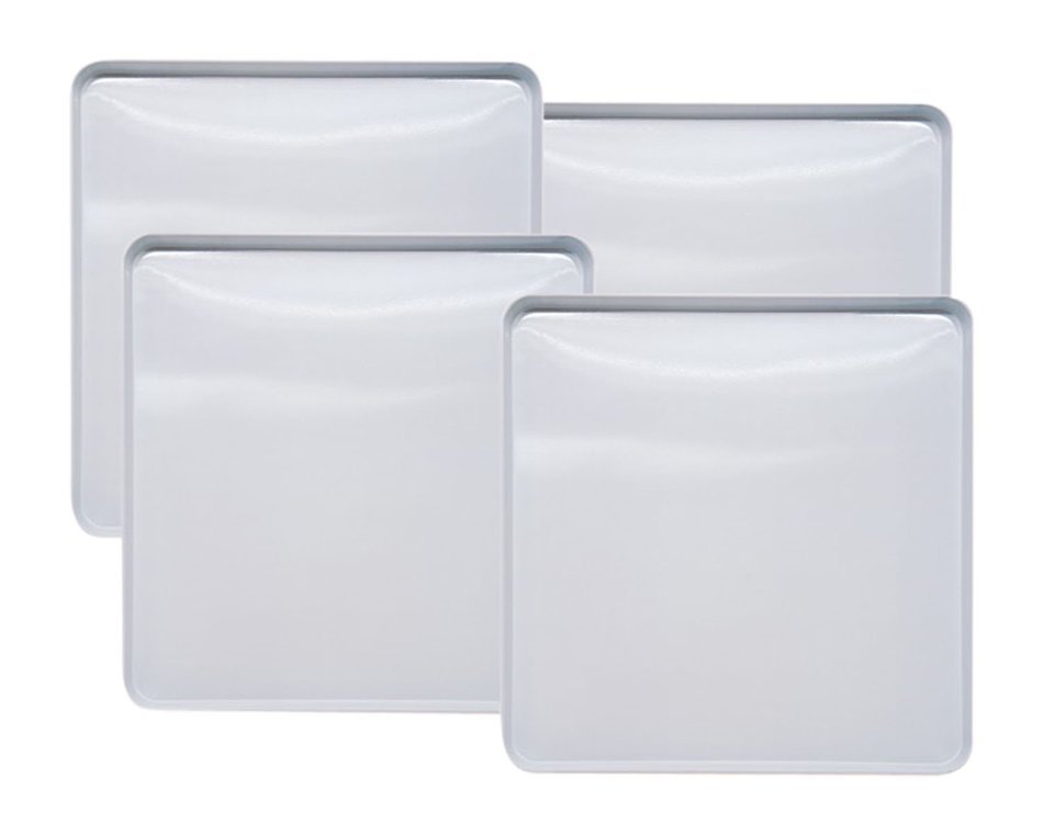 Set of 4 Burner Covers White free image download