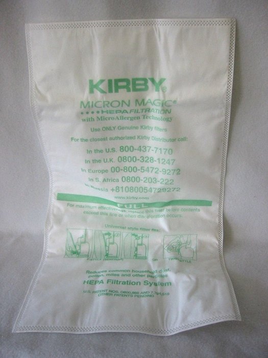 6 CLOTH Sentria Hepa Micron Magic Ultimate G Kirby Vacuum Bags SEALED