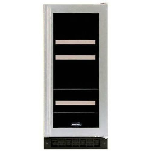 4 Bottle Dual Zone Wine Refrigerator Finish Black With Overlay