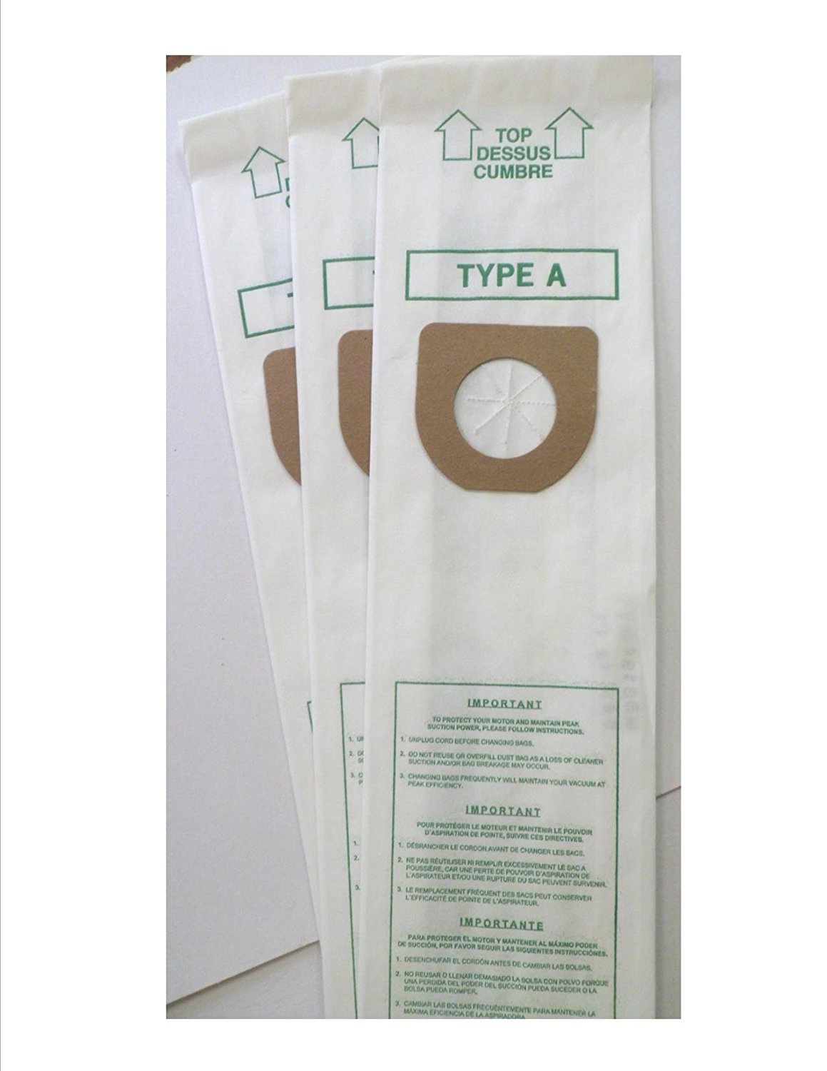 Hoover Type A Vacuum Bags by Home Care, (18Pack), 4010001A free image
