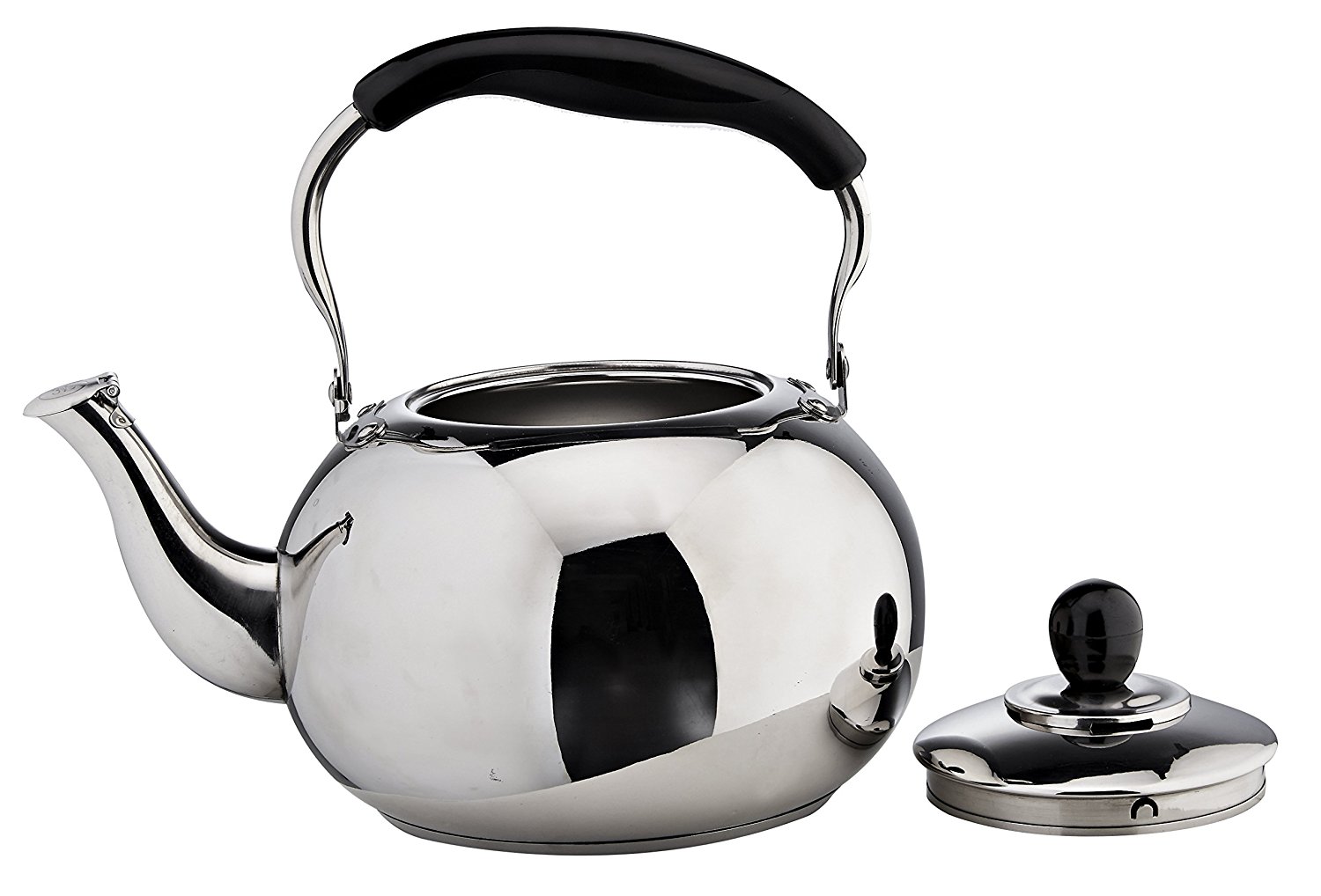 Whistling Tea Pot Polished Stainless Steel N5 free image download
