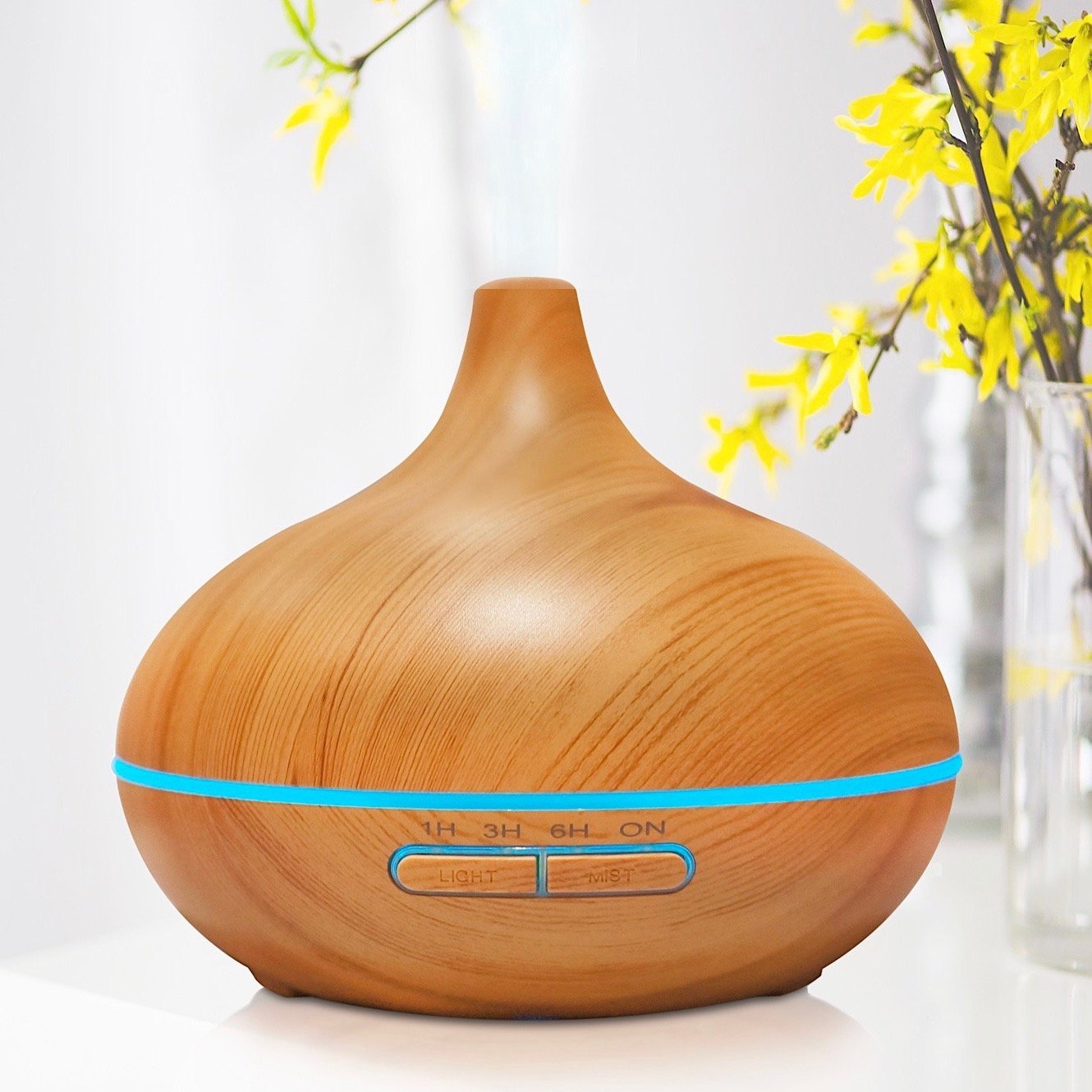 New 2016 Modern Zen House 300 ml Essential Oil Diffuser, Ultrasonic