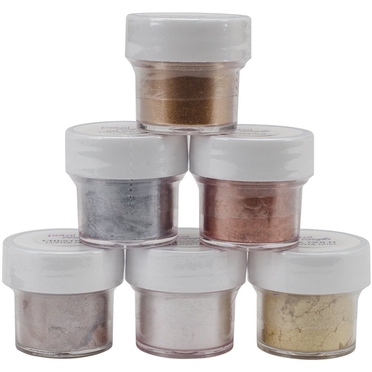 Petal Crafts Luster Dust Set (6 Pack), Metallic free image download