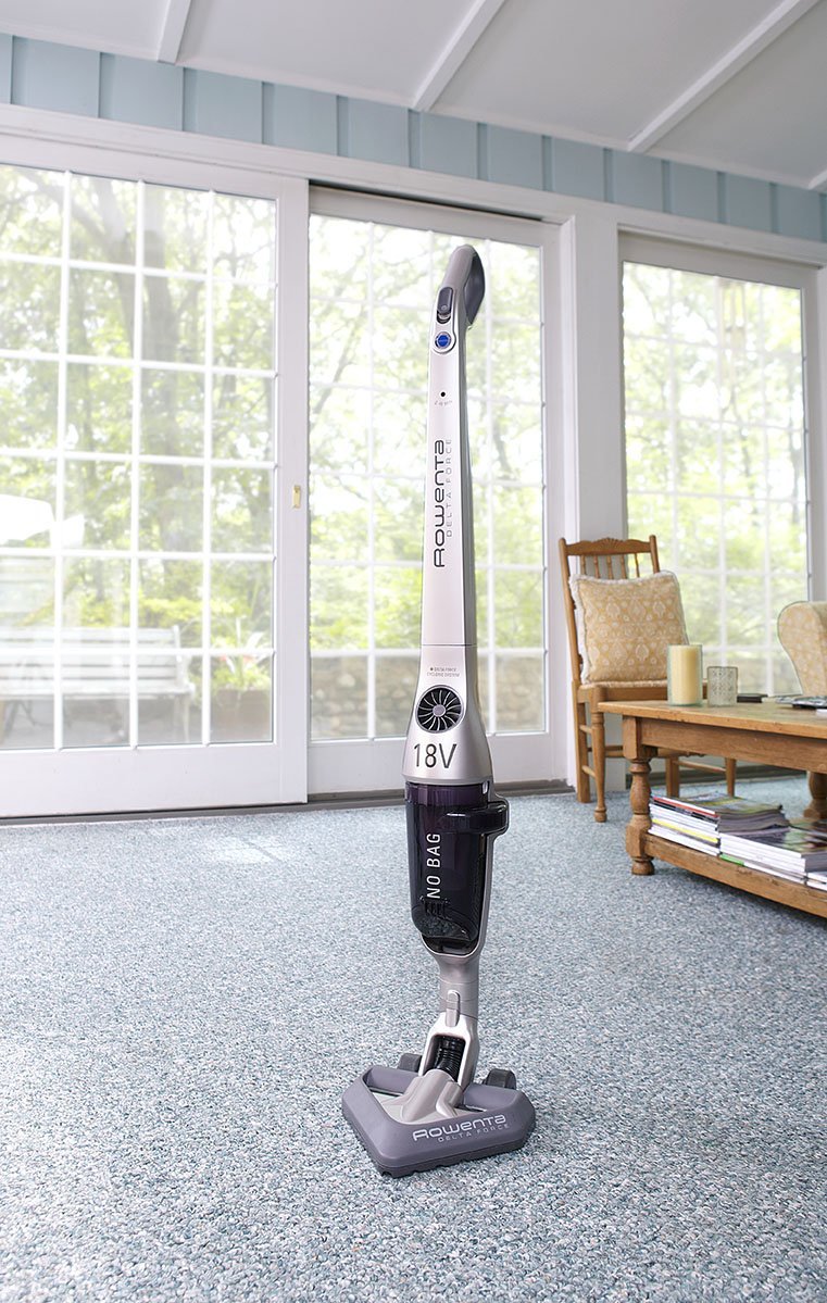 Rowenta RH8548 Delta Force Lightweight Cordless Bagless Cyclonic Energy