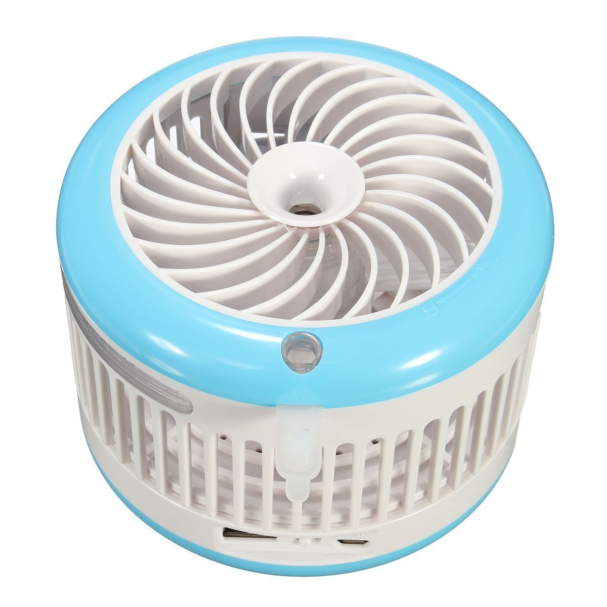 HJIAN Portable Mini Misting Fan Table Fans Humidifier Fan Portable