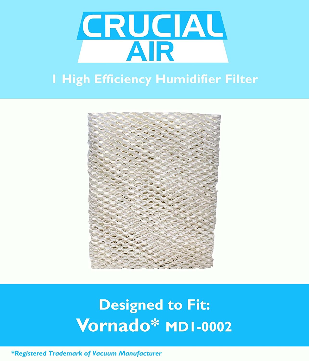 Crucial Air Humidifier Wick Filter Fits Vornado MD10002; Fits All
