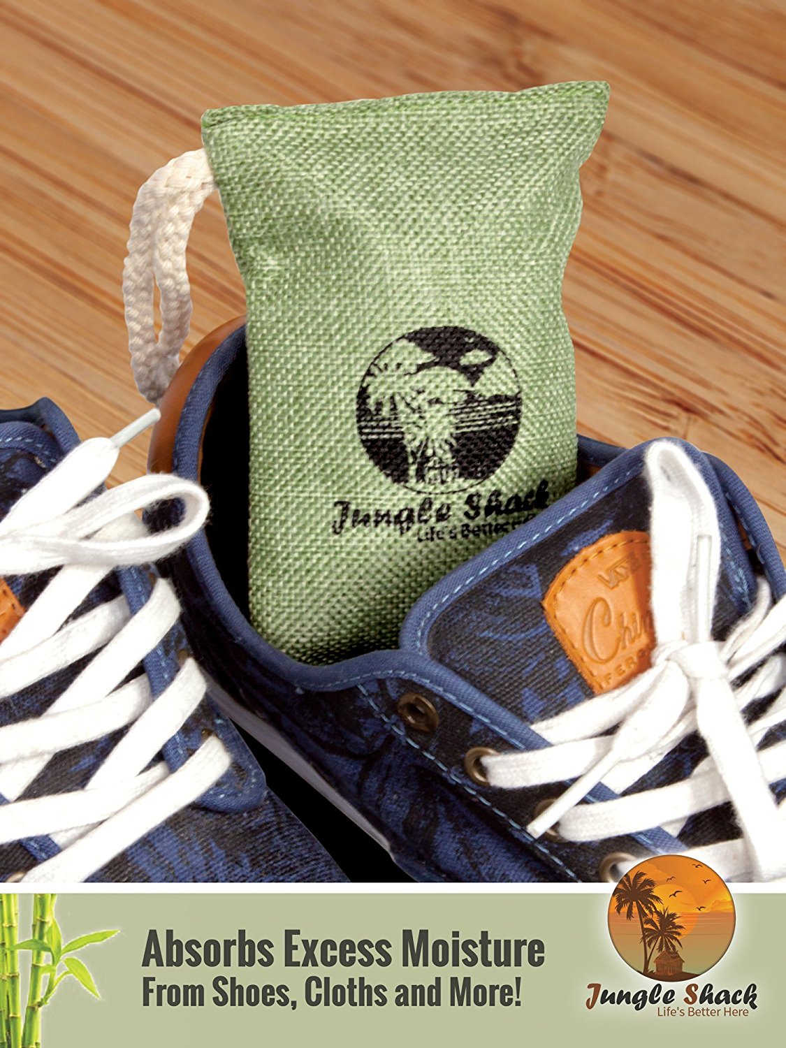 Activated Charcoal Odor Eliminator Bag Huge 50 Pack! With Beautiful