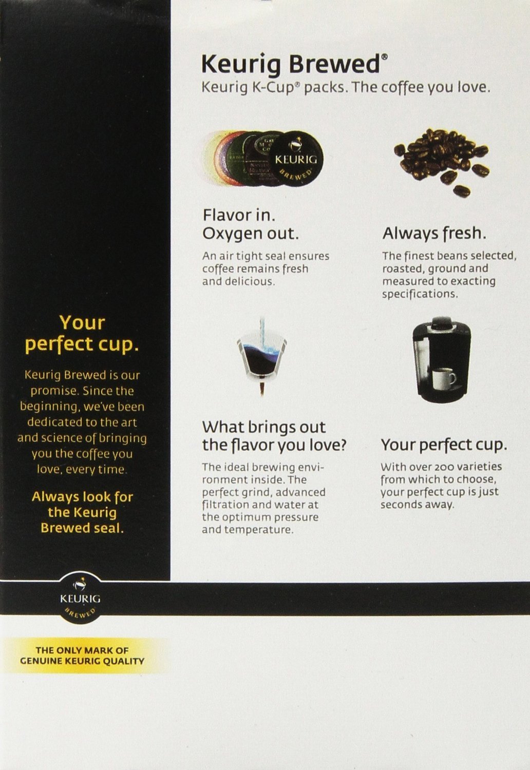 Keurig, Coffee People Jet Fuel Coffee, Extra Bold, KCup packs, 48