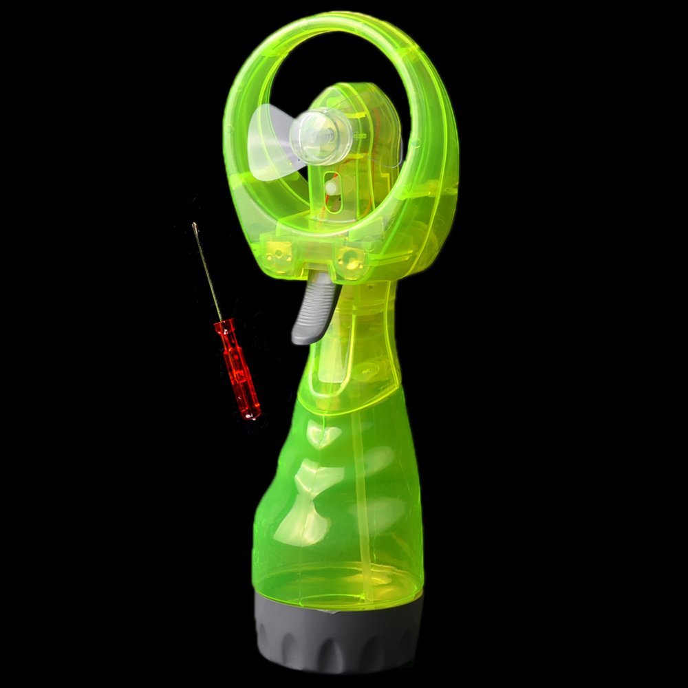 HotEnergy Water & Wood Mini Portable Water Spray Cooling Cool Fan Mist