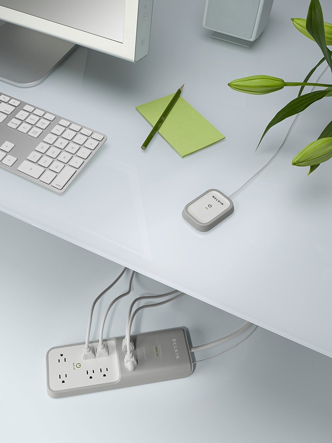 Belkin 8Outlet Conserve Switch Surge Protector with 4Foot Cord and