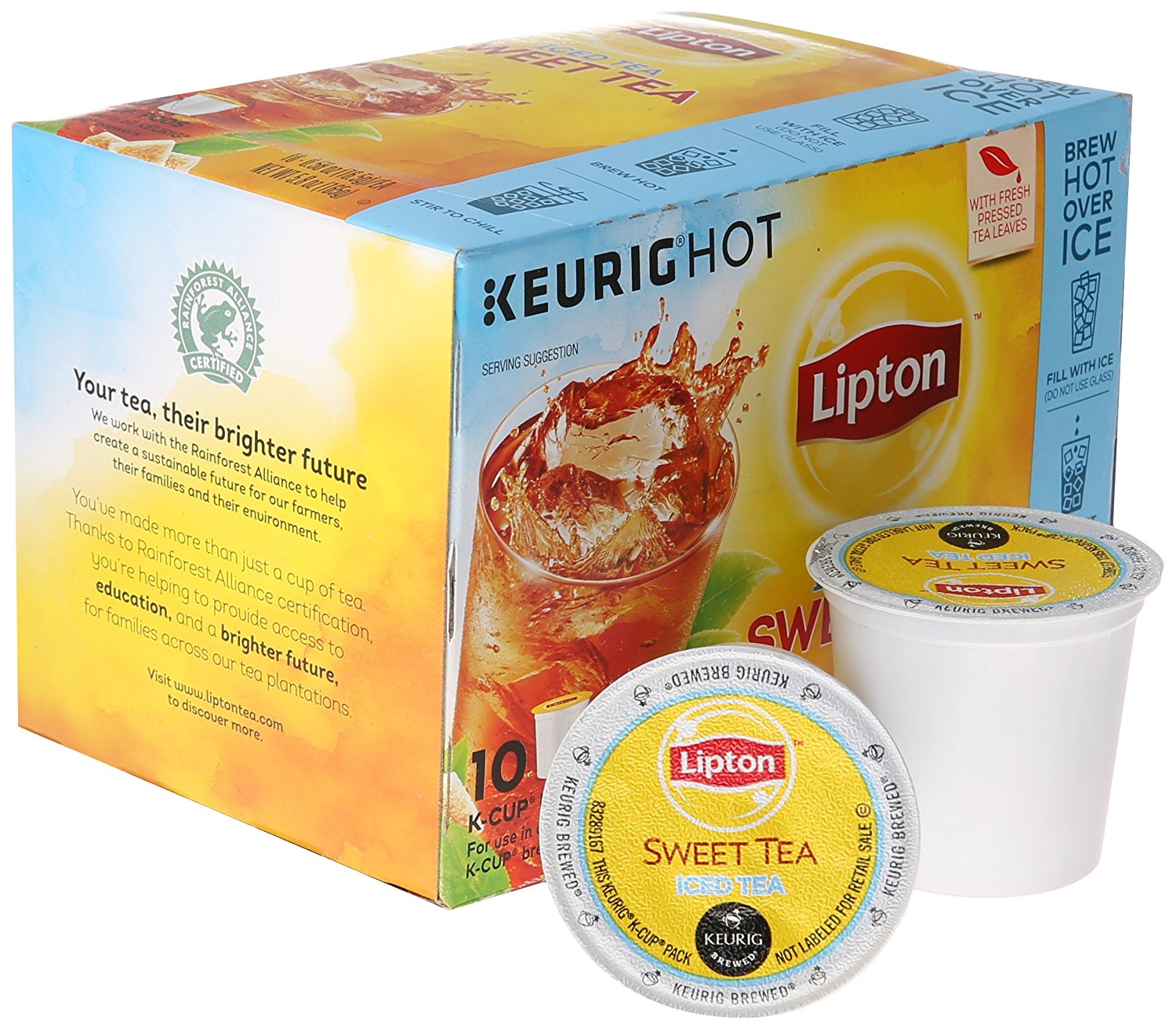 Lipton Iced Tea KCups, Iced Tea Sweet Tea 10 ct N6 free image download