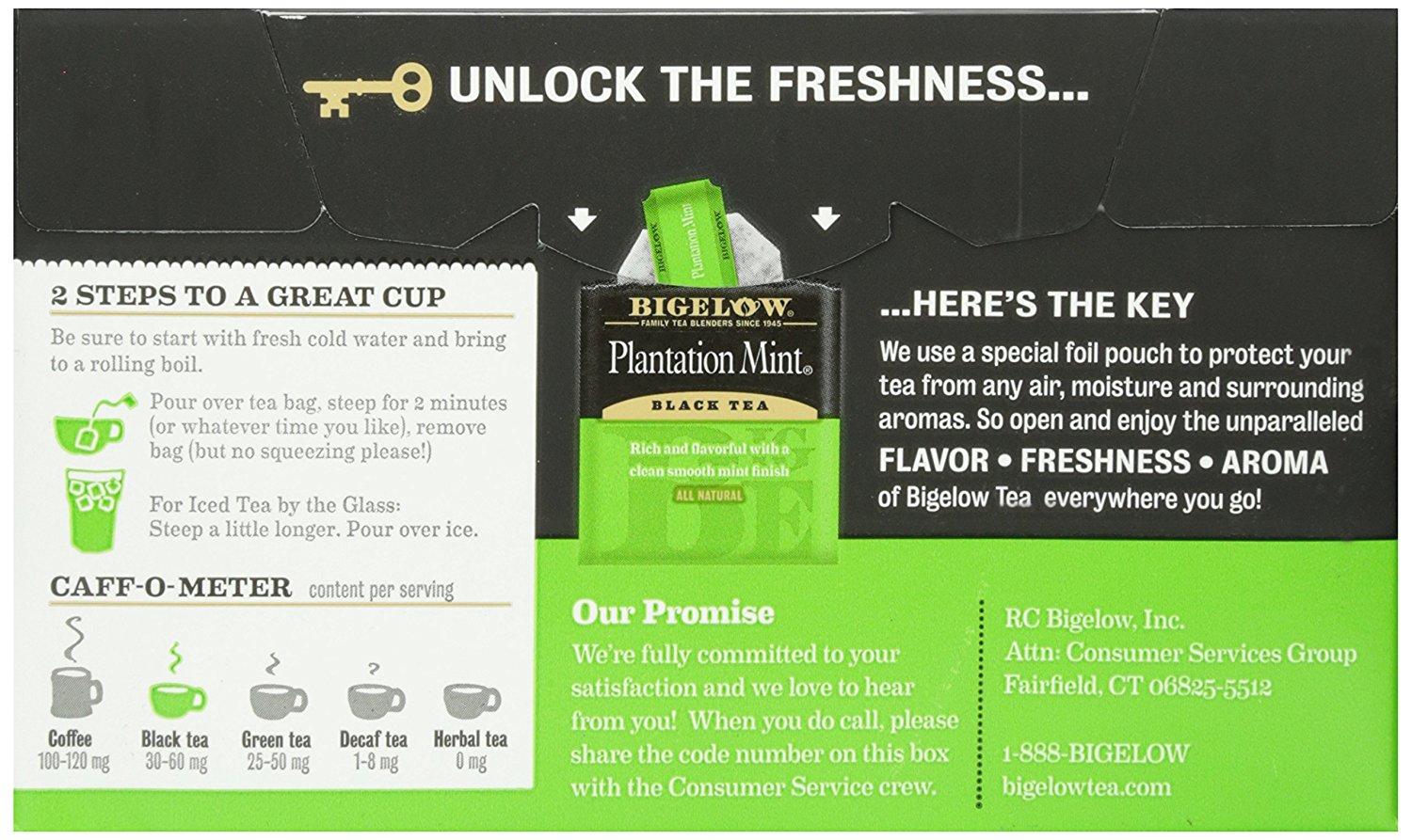Bigelow Plantation Mint Tea Bags 20 ct N4 free image download