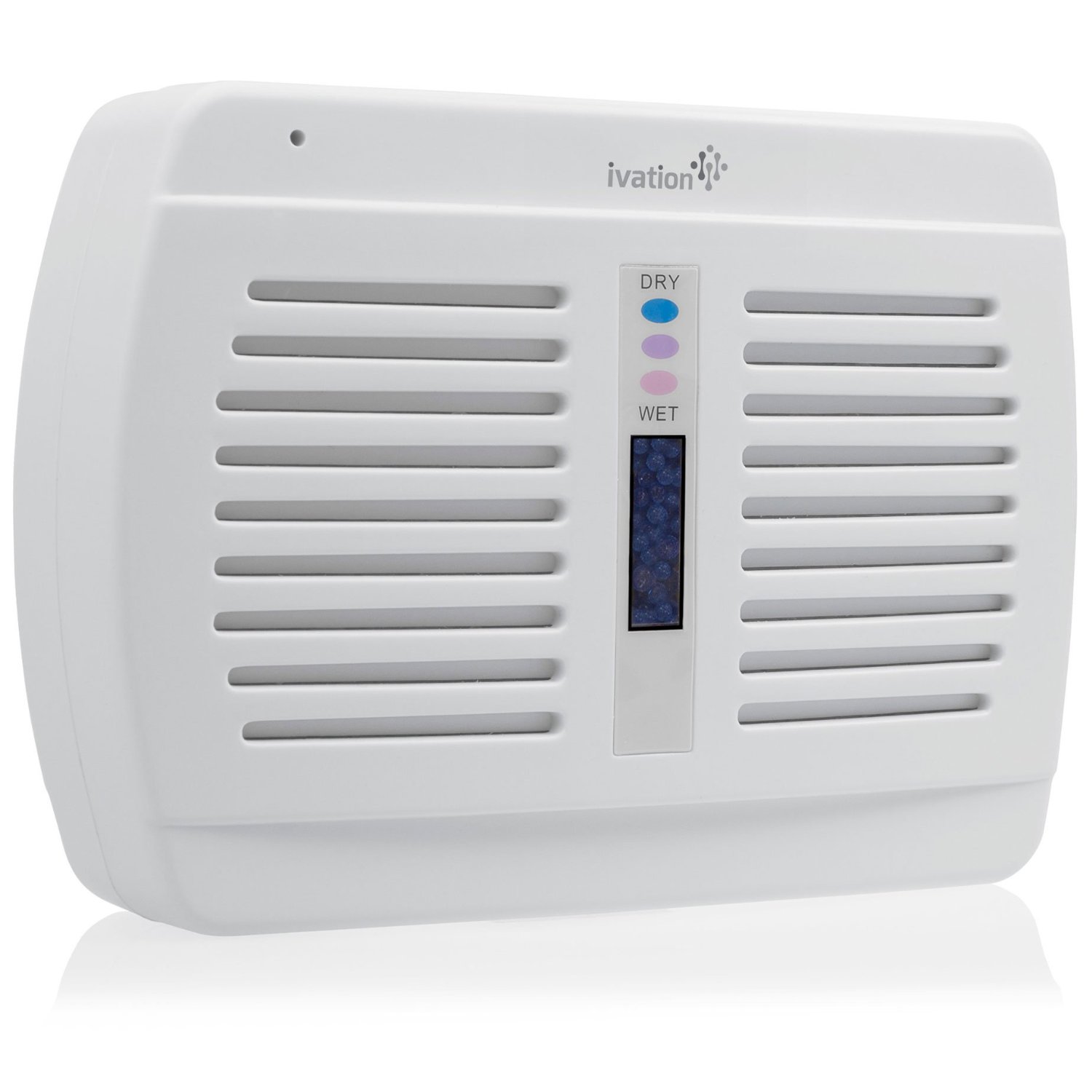 Ivation Reusable Silica Gel Wireless Mini Dehumidifier 2Pack Suited