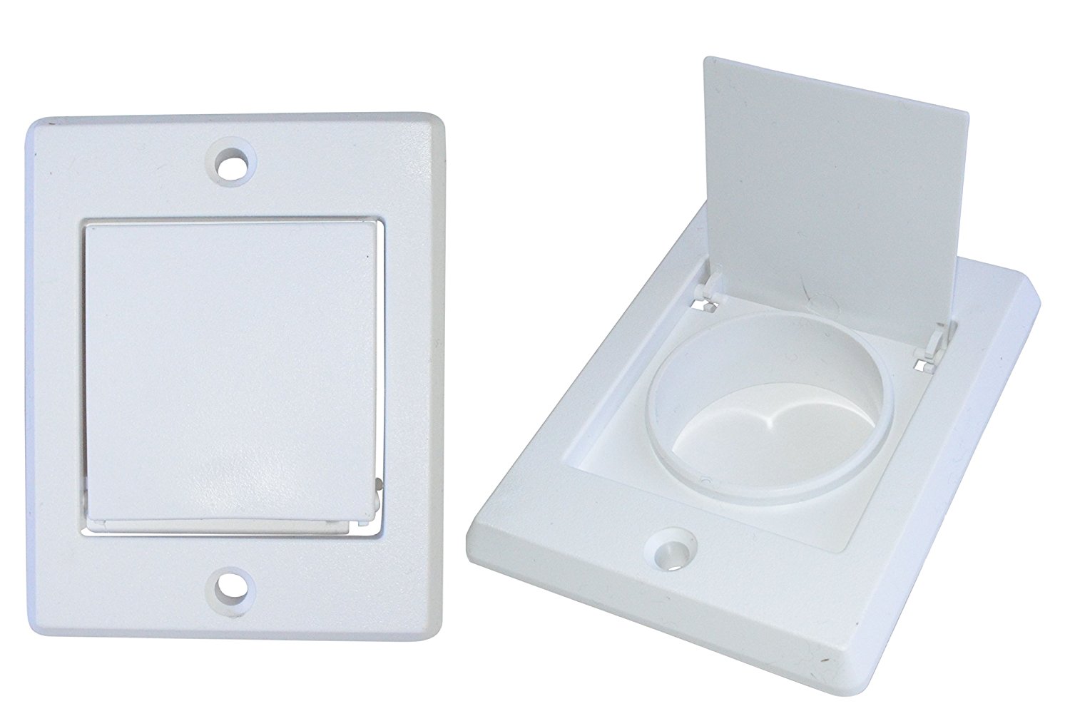 5 Central Vacuum Cleaner Inlet White Low Voltage ZVac Fittings For All