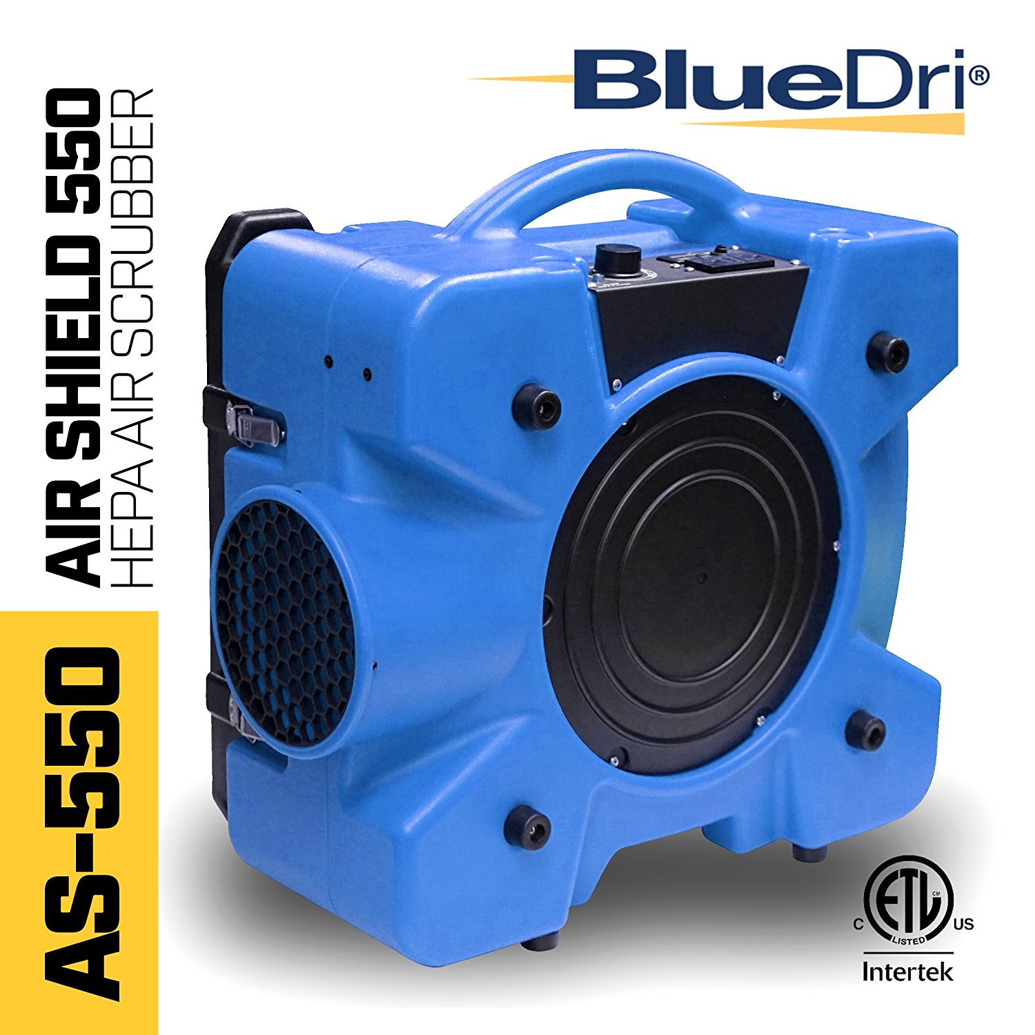 BlueDri AS550 Blue Air Scrubber HEPA Air Filtration System Negative