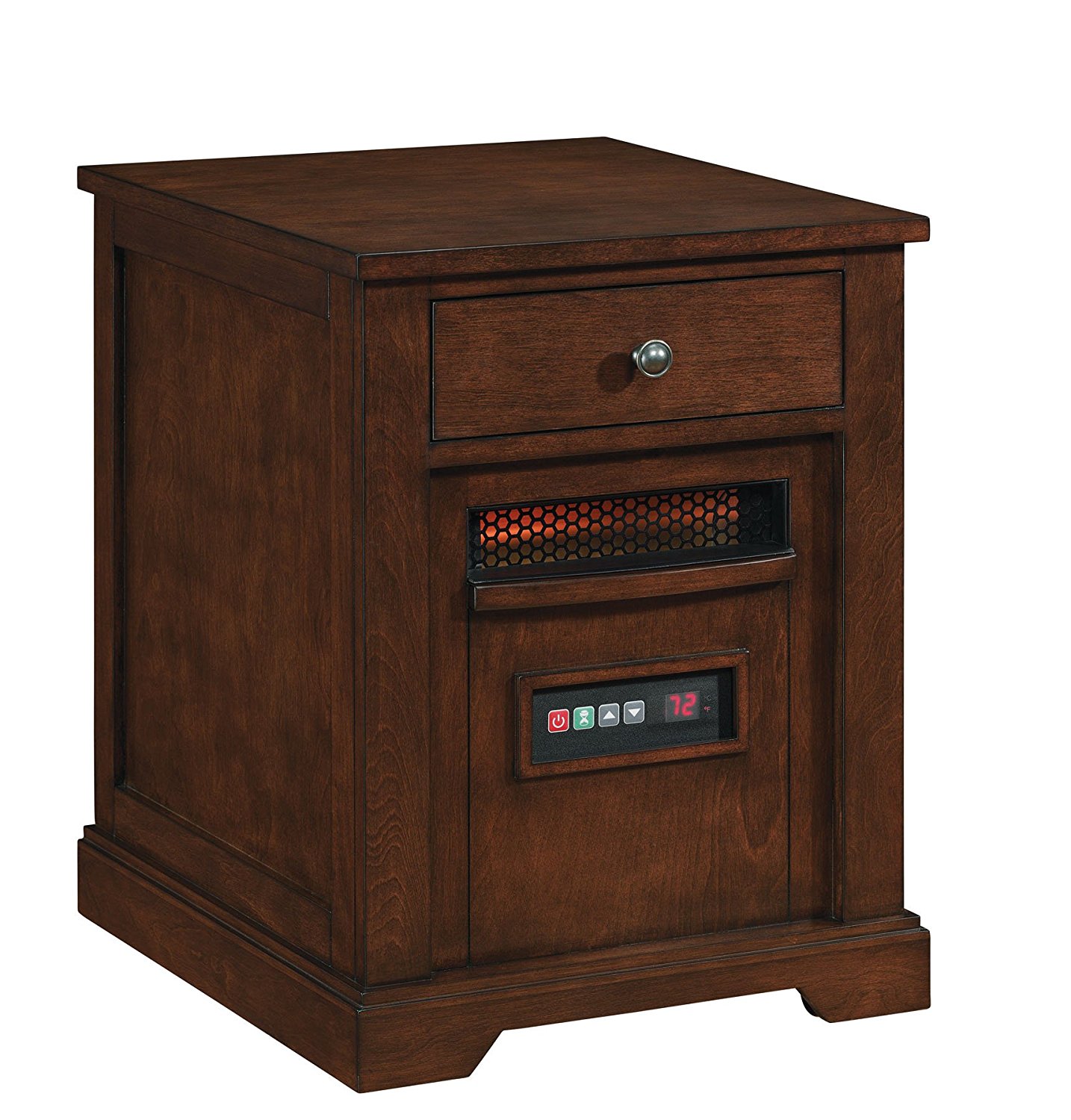 Portable Infrared Quartz Heater with Drawer, Cherry N2 free image download