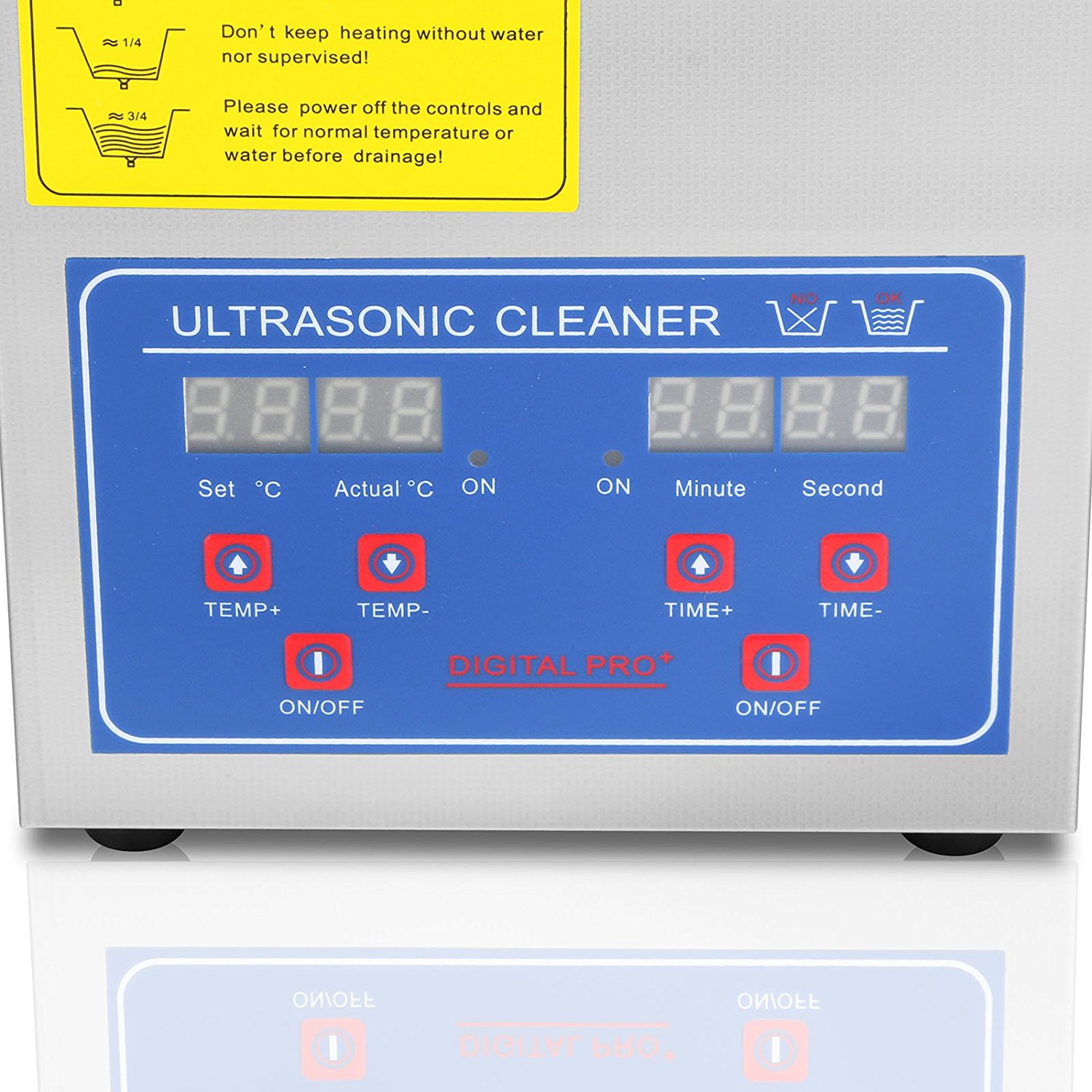 OrangeA Ultrasonic Cleaner Ultrasonic Cleaner Solution Heated